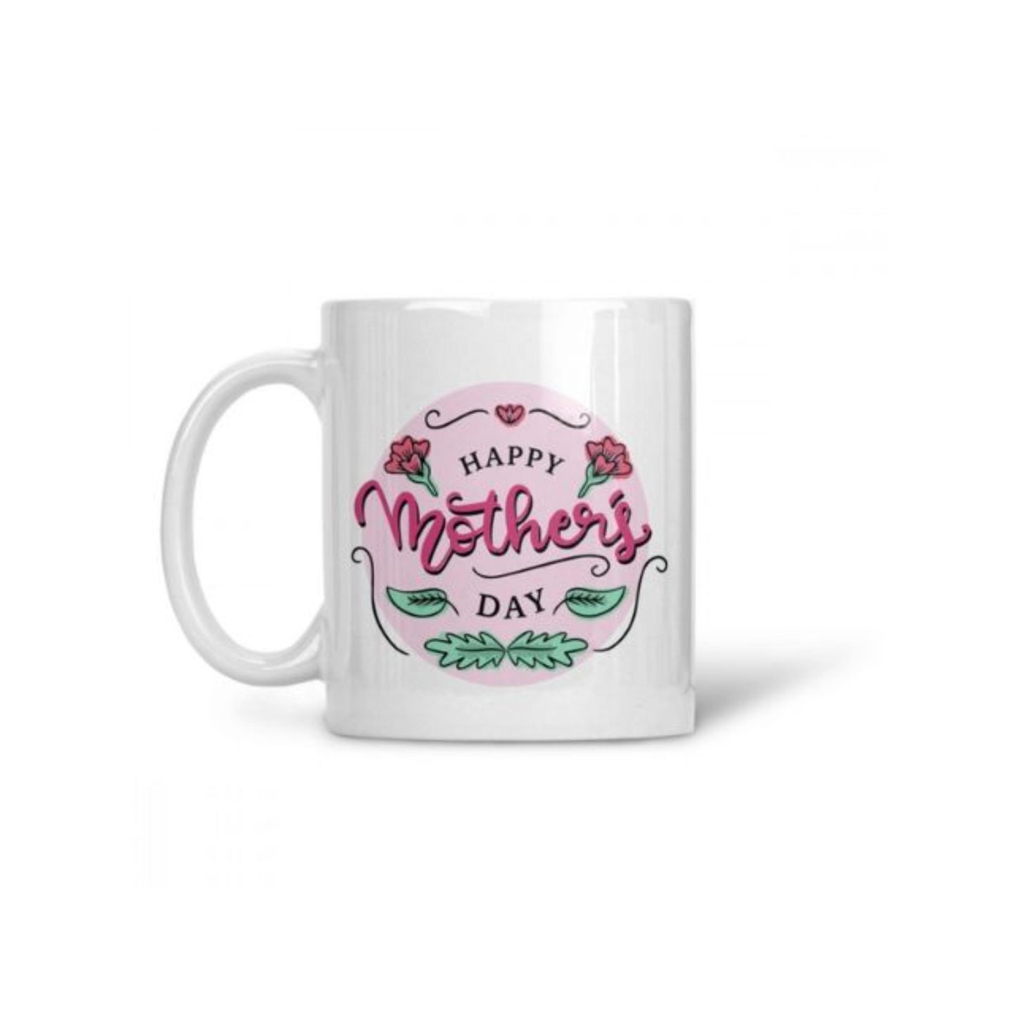 Happy Mothers Day Mug Pink Design