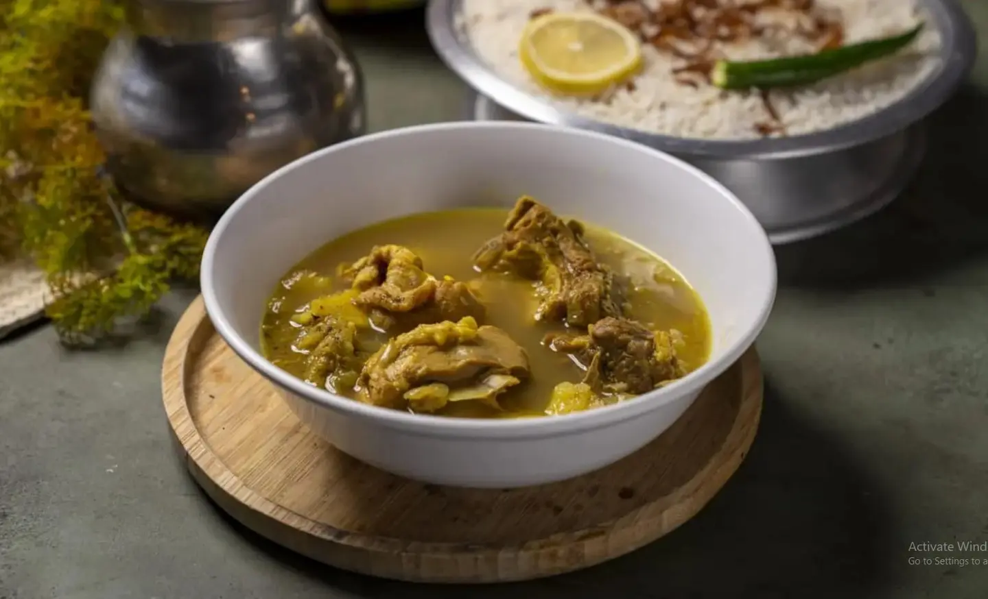 برمة لحم بلدي عصيدة