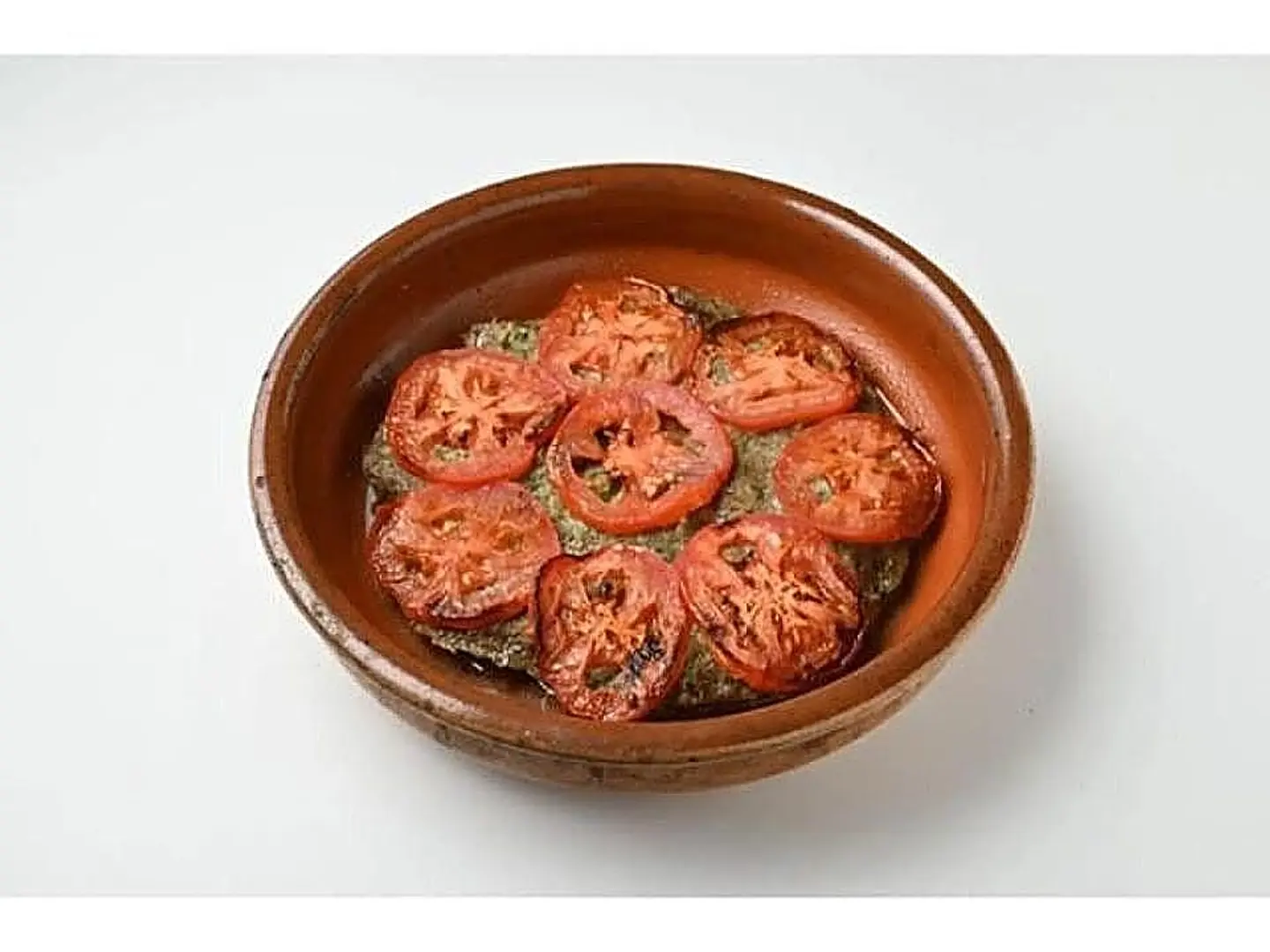Meat With Tomato Plate