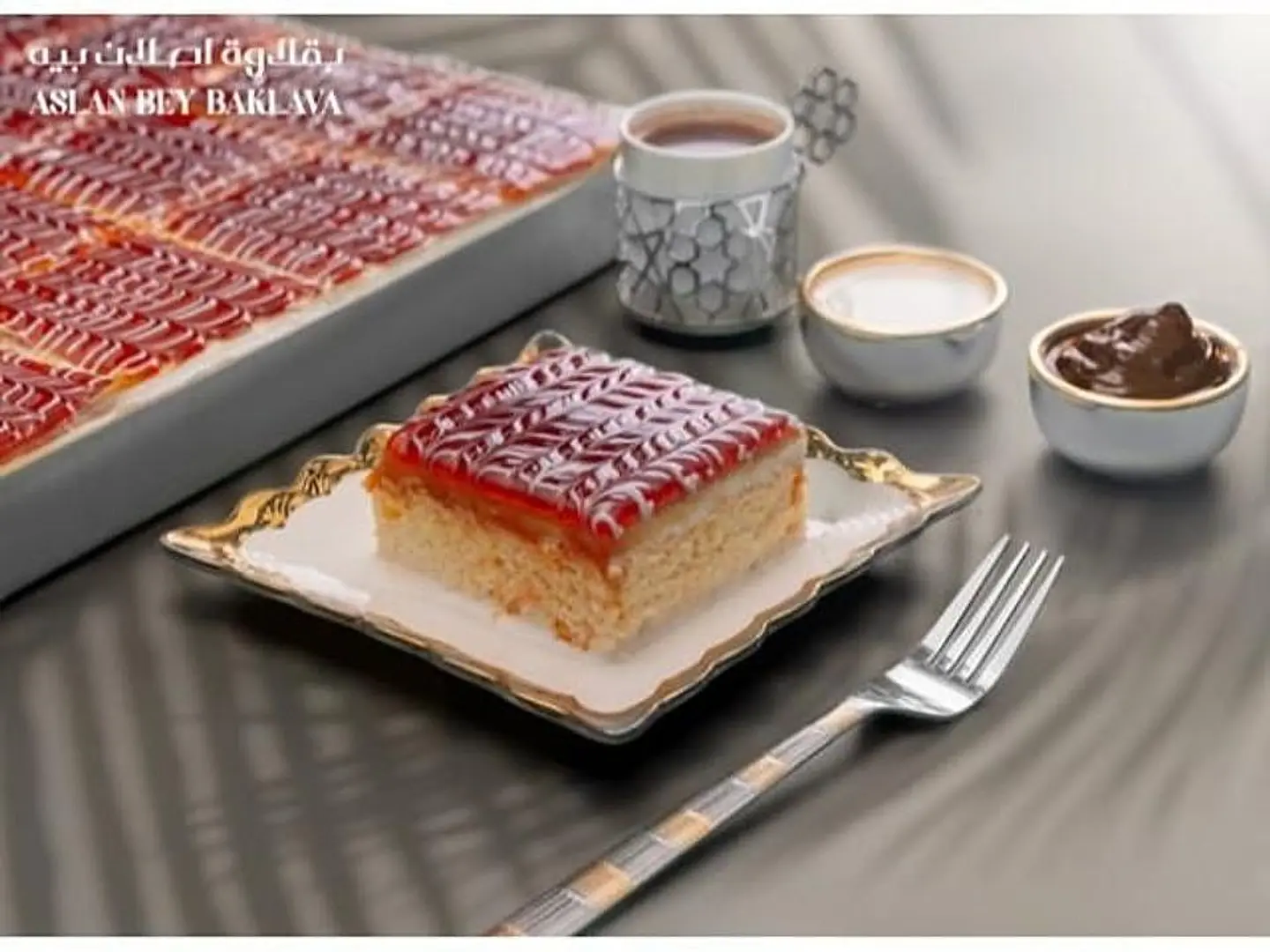 كيك بالكراميل والحليب