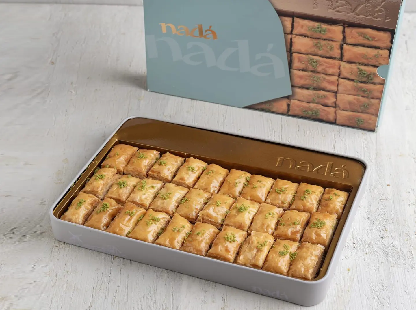 بقلاوة مربعات ندى - حجم متوسط