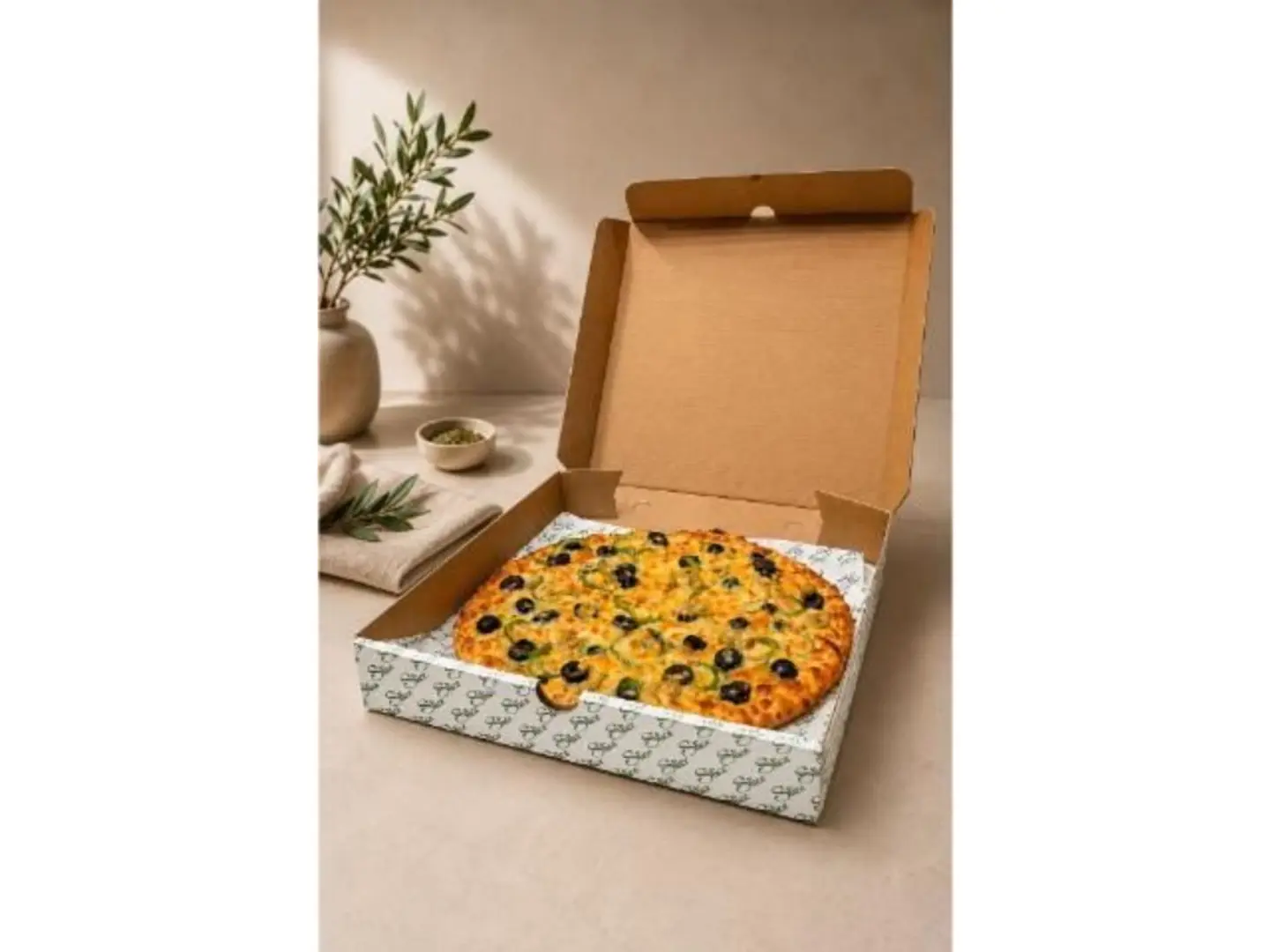 Halloumi Vegetables Pizza