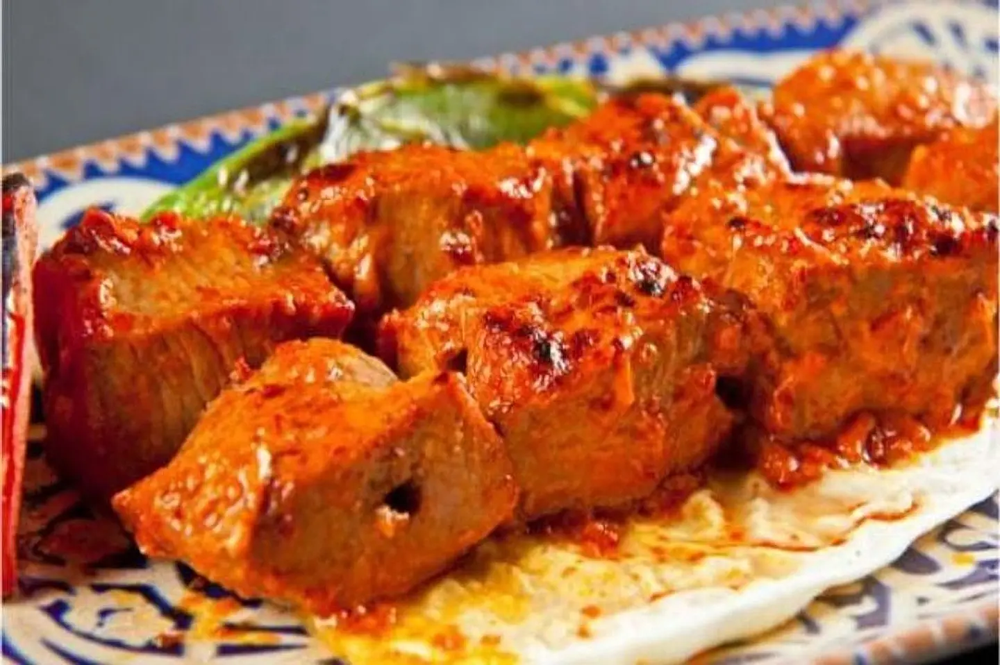 Marinated Lamb Skewer