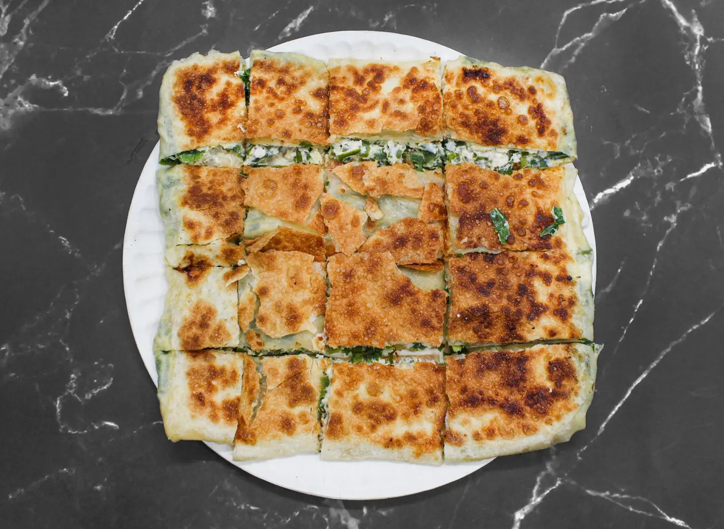 Salt Cheese Vegetable Mutabbak