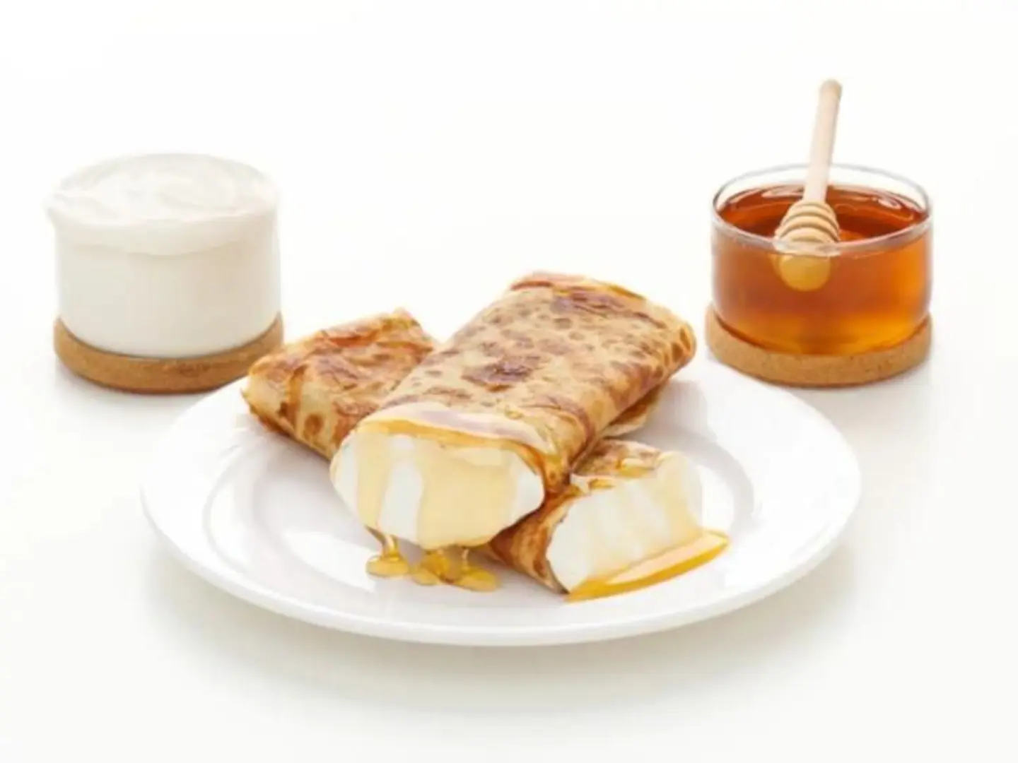 فطيرة لبنة وعسل