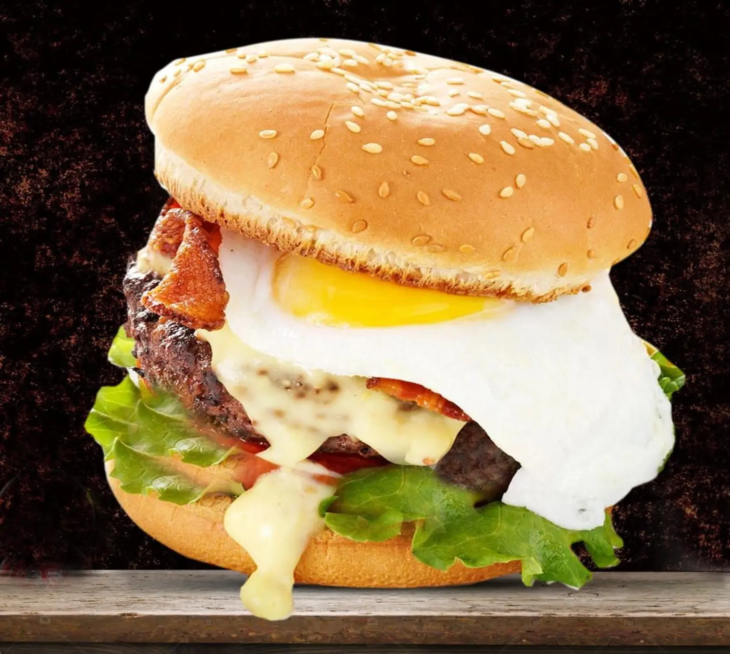 Beef Burger With Egg