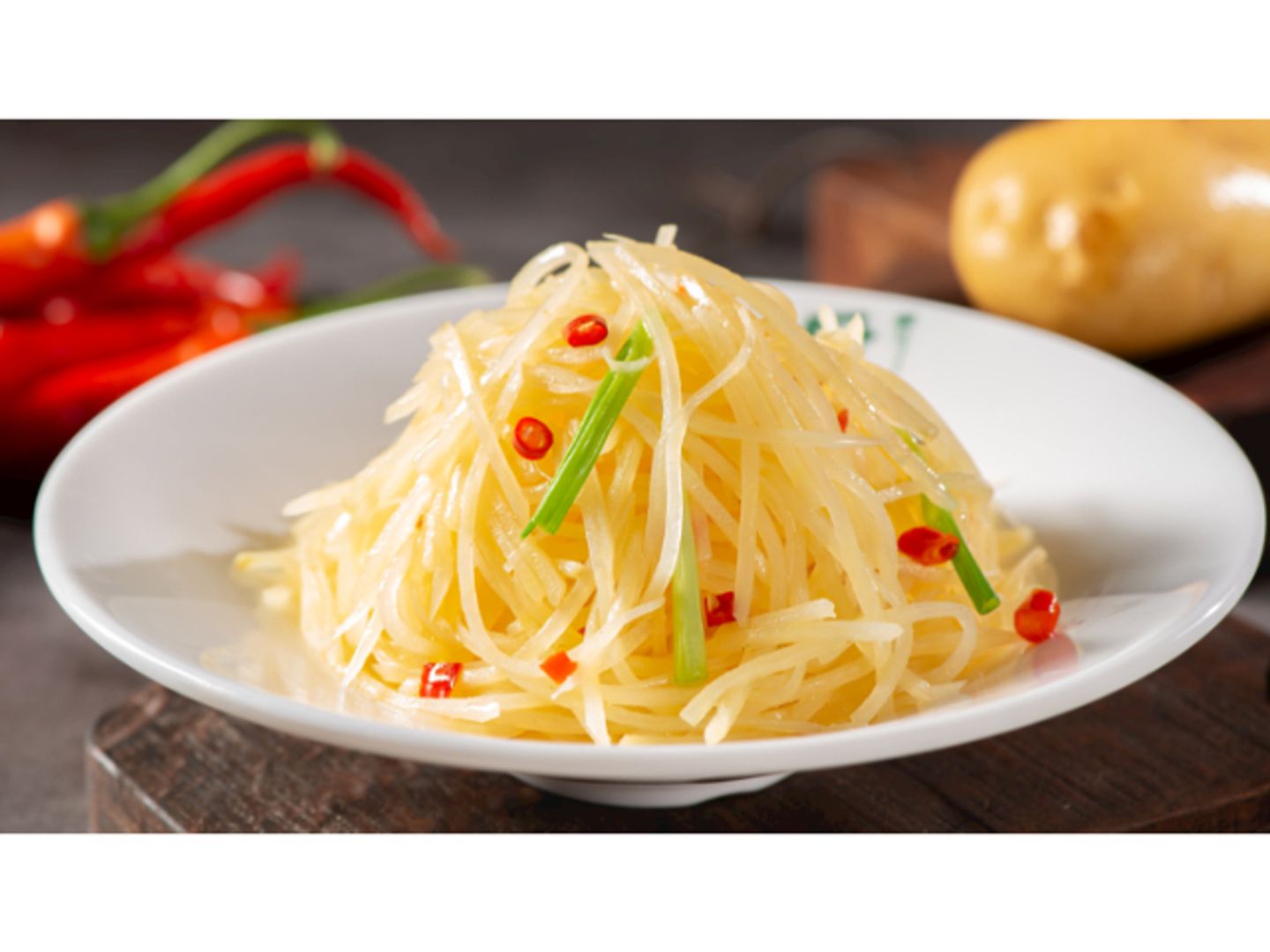 Hot And Sour Grated Potatoes