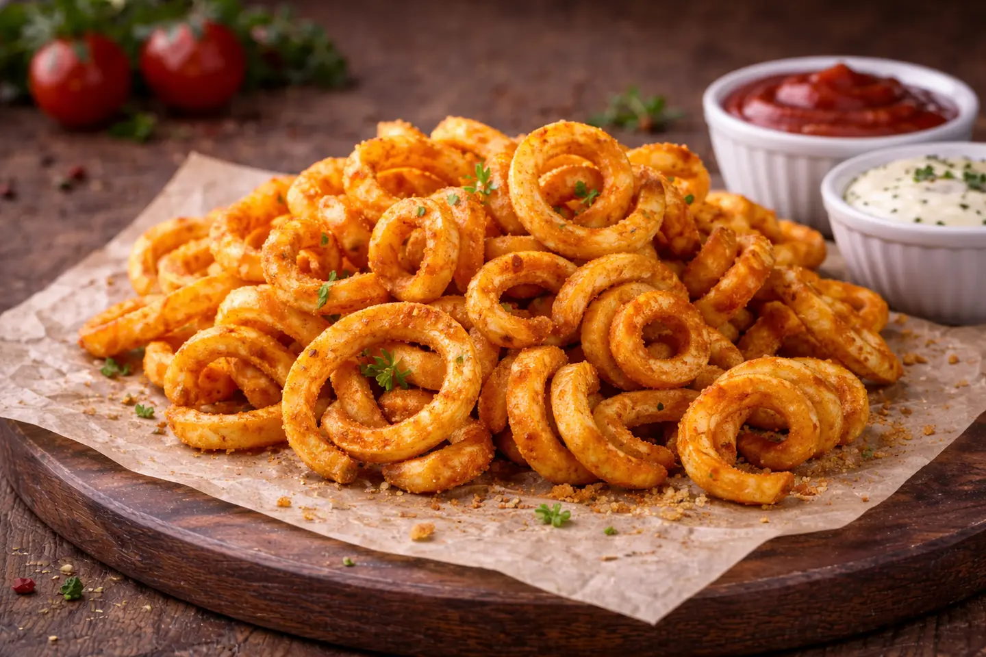Crispy Curly Twisters