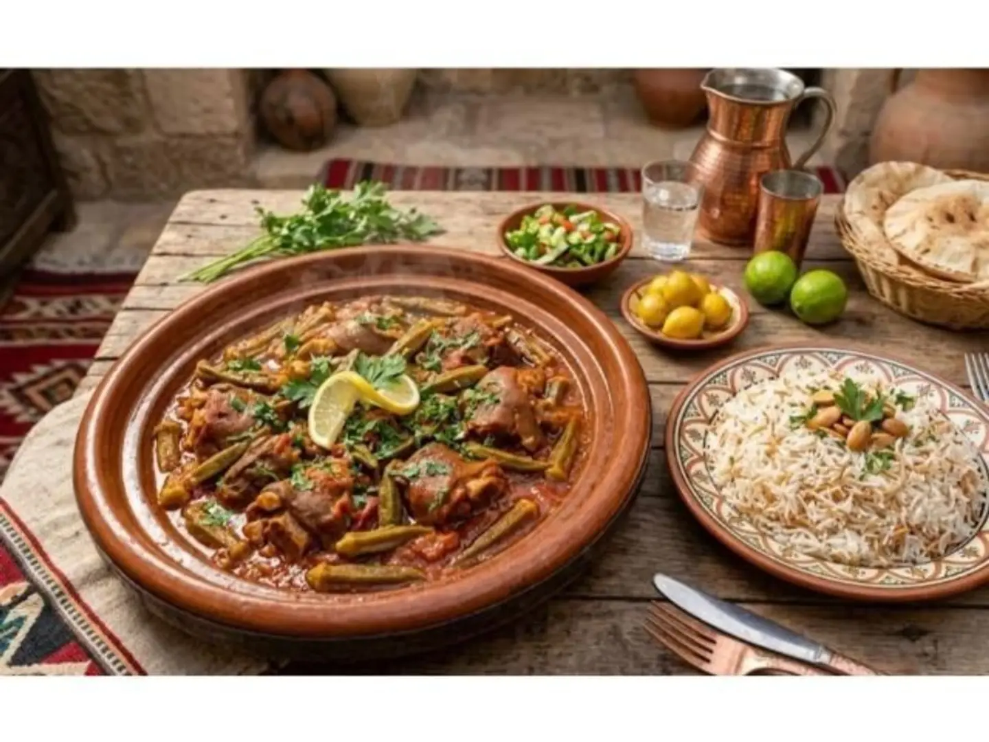 Awkawi Okra Tagine