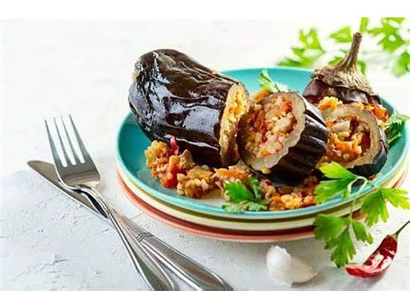 Stuffed Eggplant