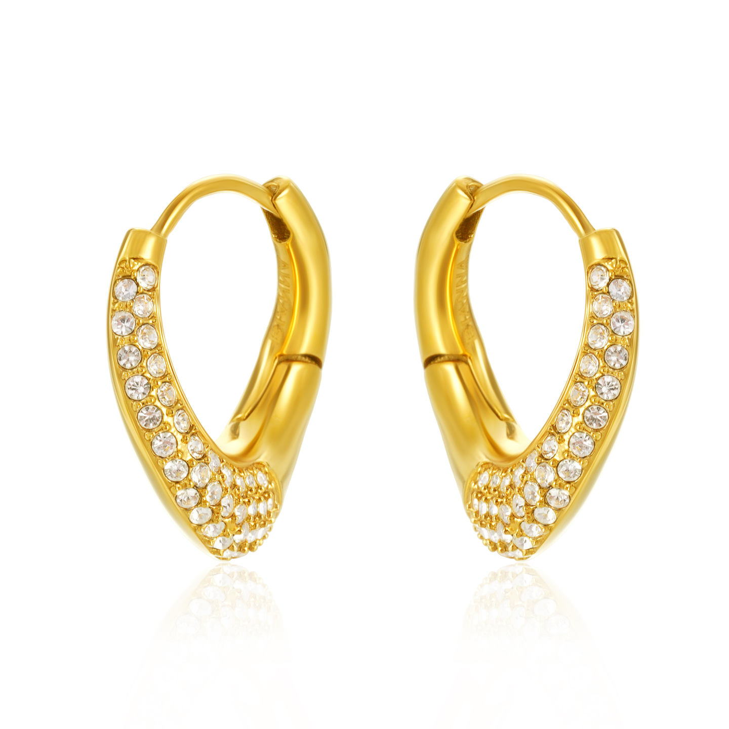 Emilia Earrings.Gold