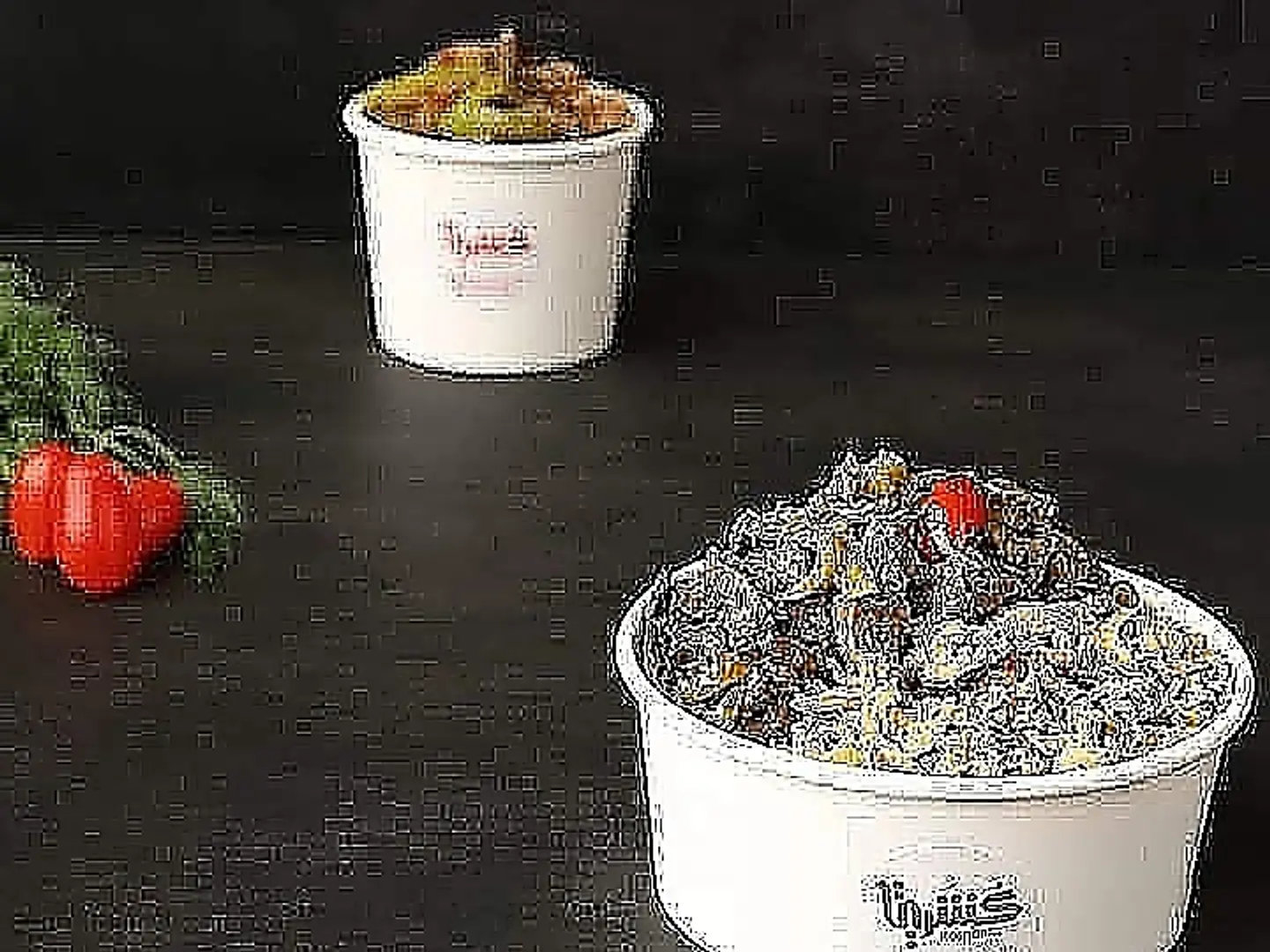 كشري الكبده الاسكندراني الحجم كبير