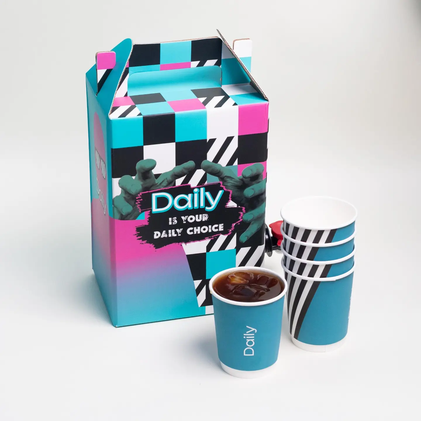 قهوة بارد عائلي