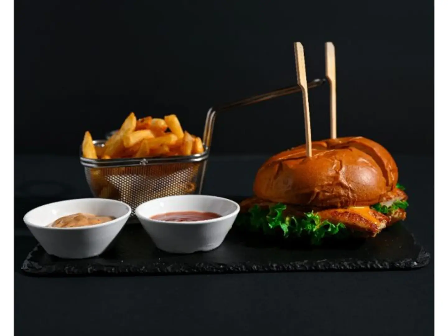 Fresh Chicken Burger Meal