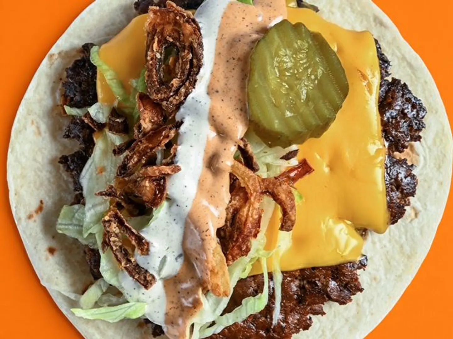 Flat (Taco Burger)
