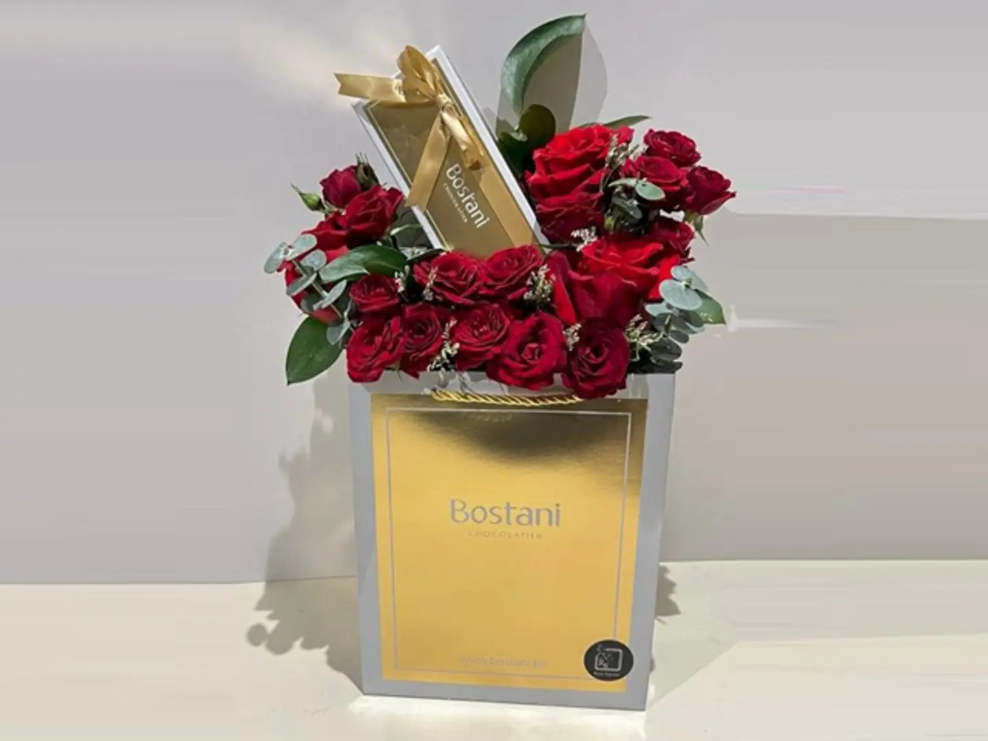 Bostany Chocolate With Flowers