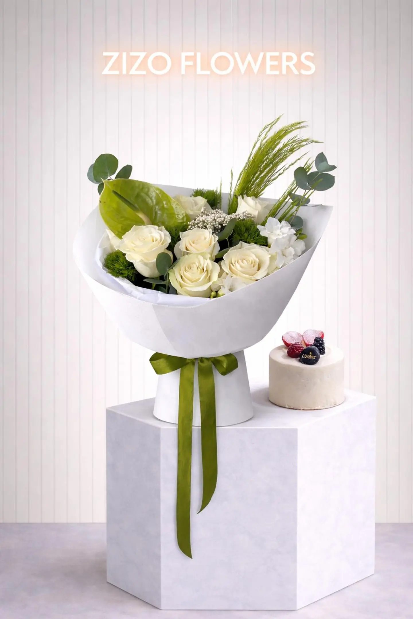 Rose With Kandera Cake 25