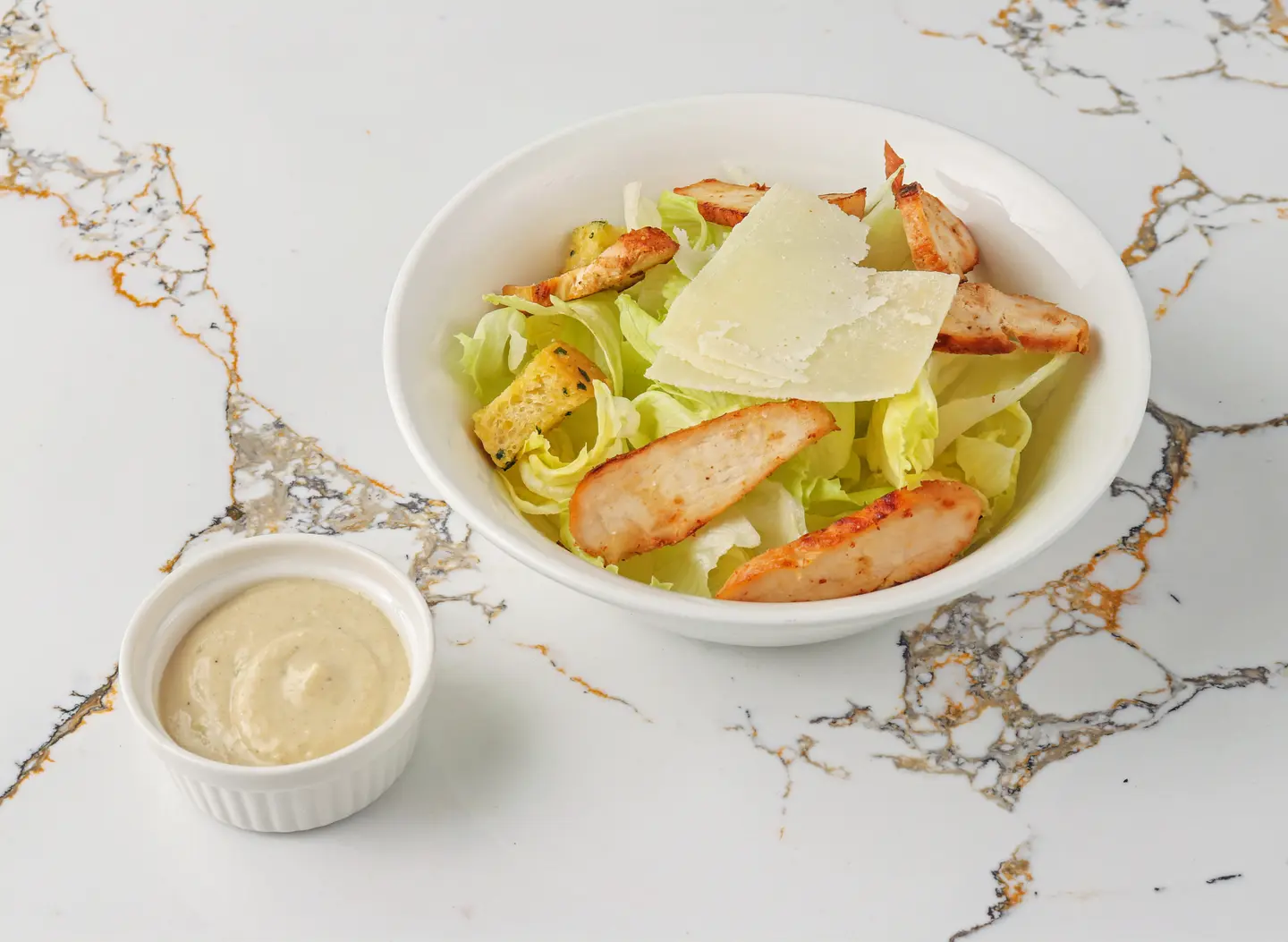Olio Caesar Salad With Chicken