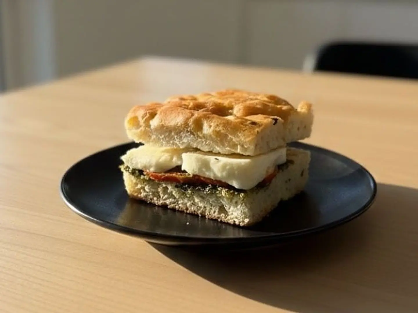 Halloumi Salsa Focaccia