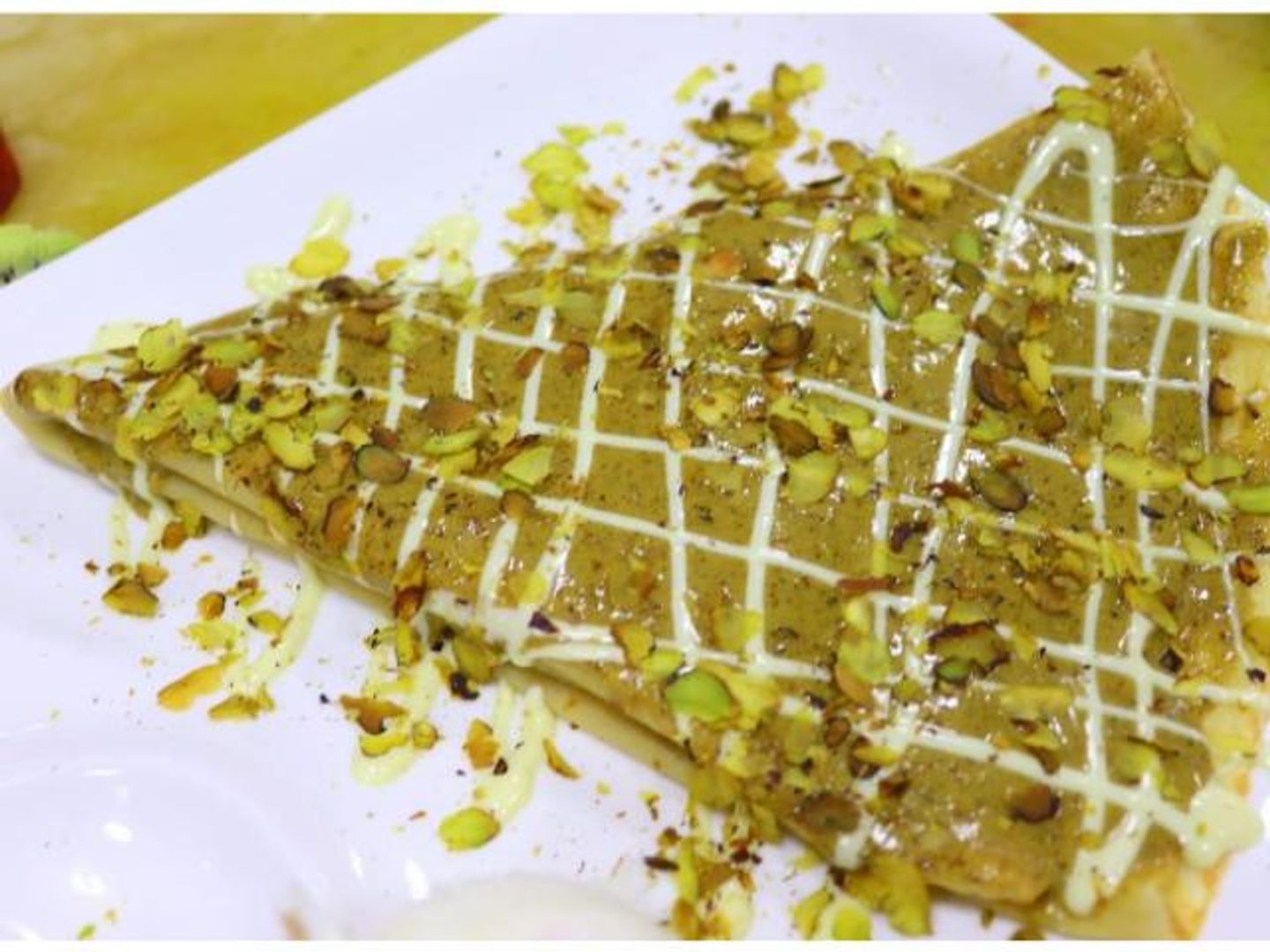 Pistachio Crepe
