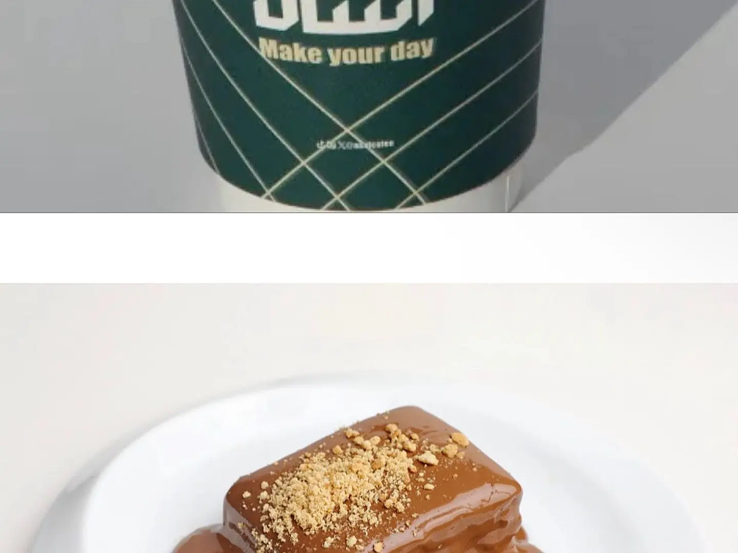 كيكة الشوكلت مع قهوة اليوم