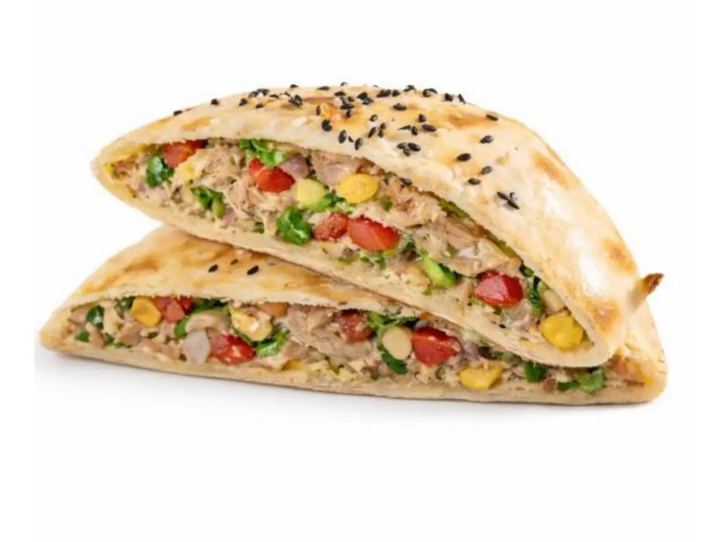 Round Bread With Tuna