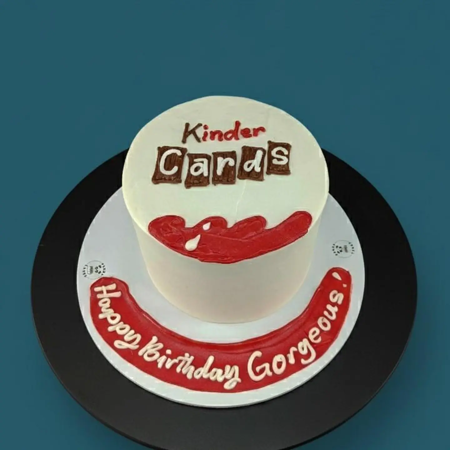 Kinder Cards Cake