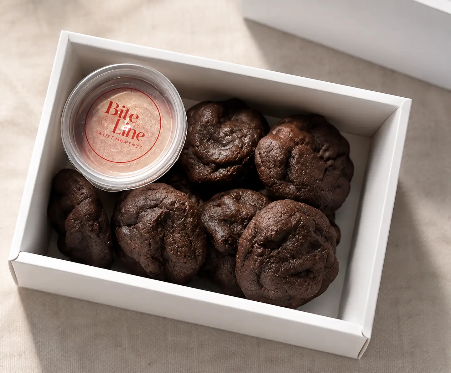 Mini Double Chocolate Cookies Box
