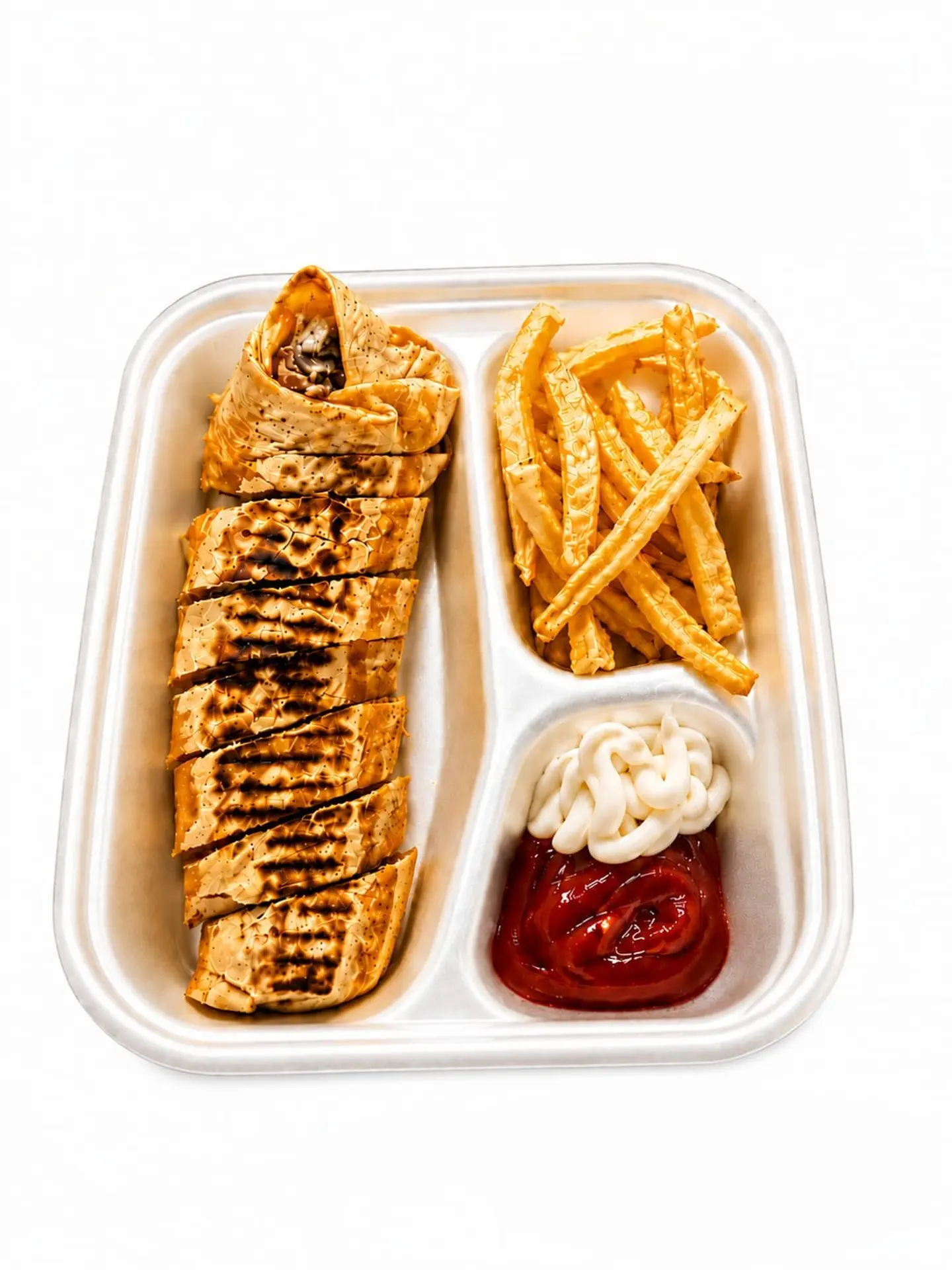 Small Arabic Platter With Tortilla Bread
