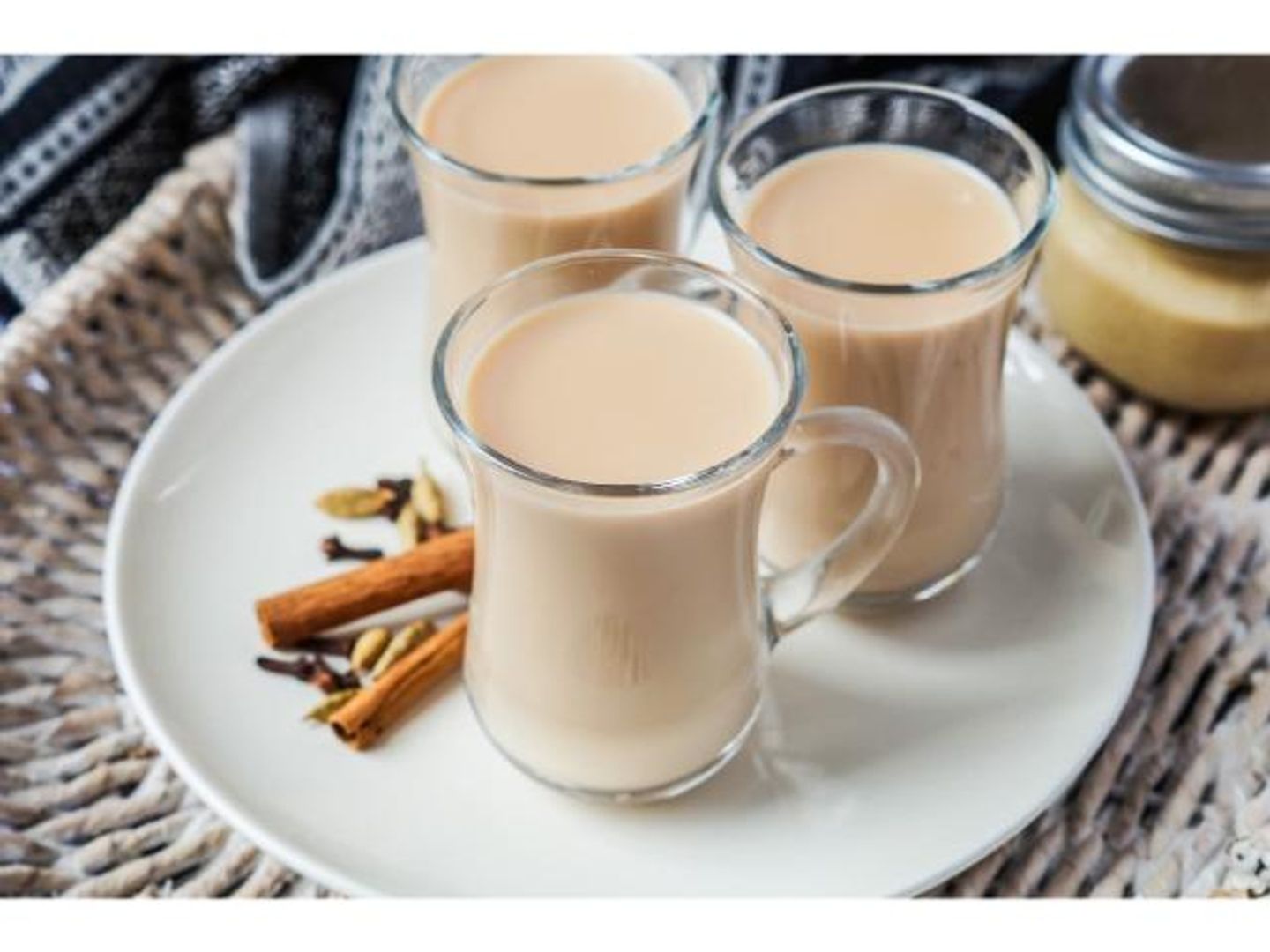 شاي بالحليب