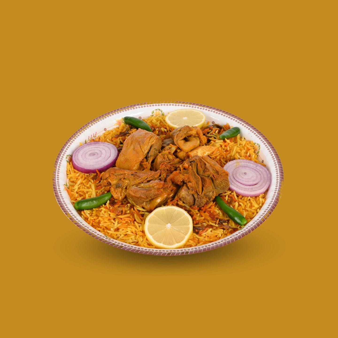نفر لحم غنم مع ارز