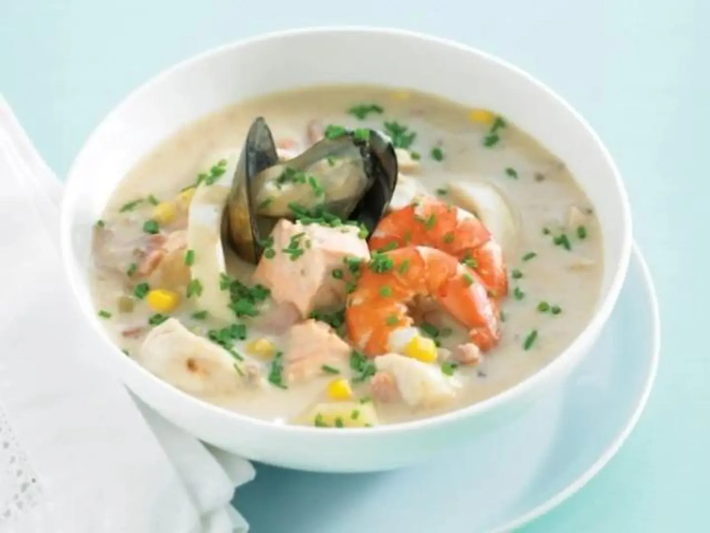 شوربة ثمار البحر