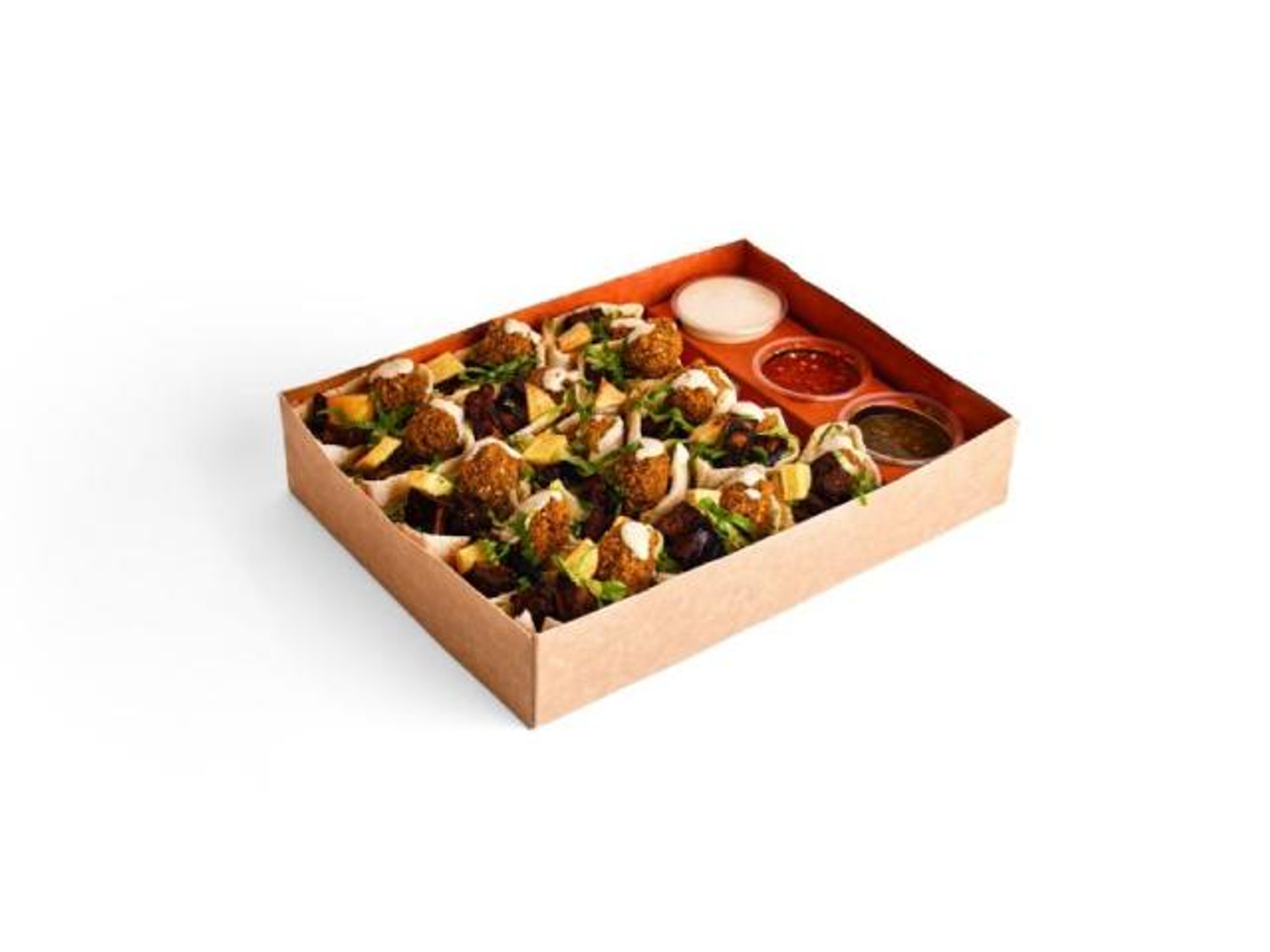 Falafel Cuts Box