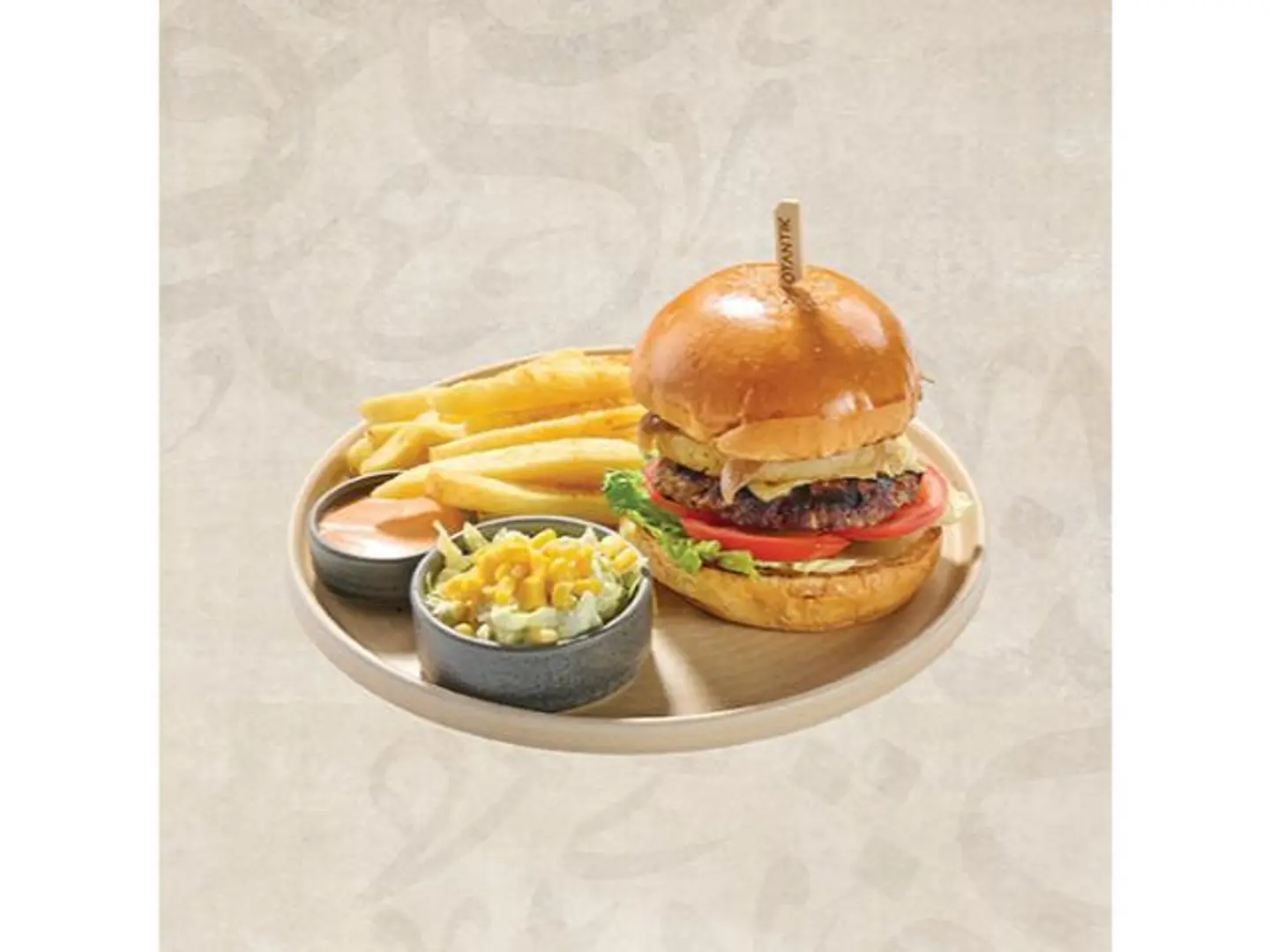 برجر لحم هاواي