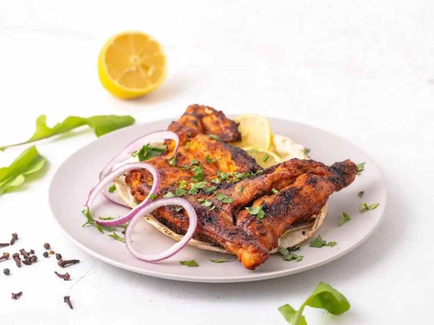 دجاج ساده - نصف دجاج ساده