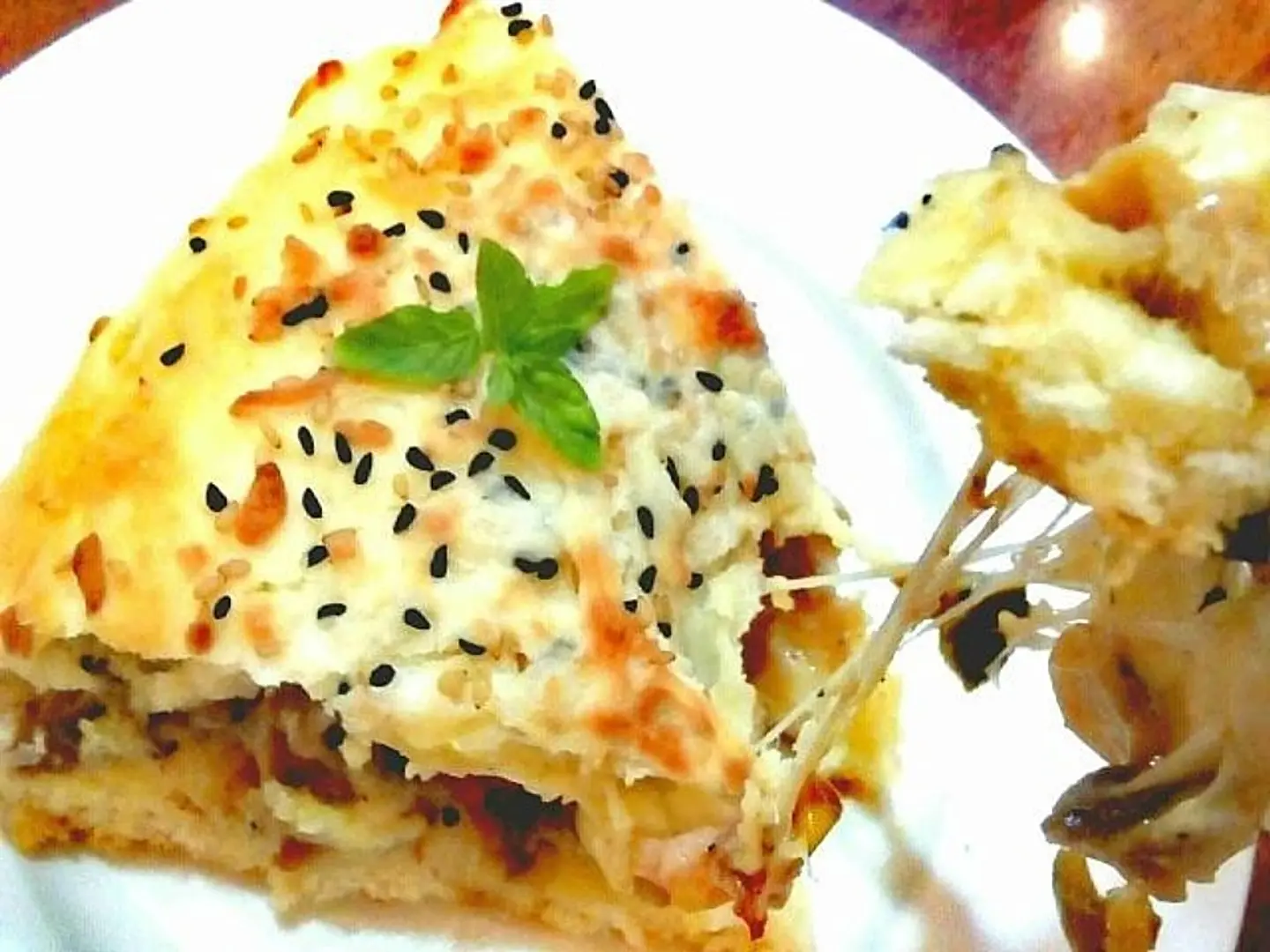 فطيرة دجاج بالشيدر