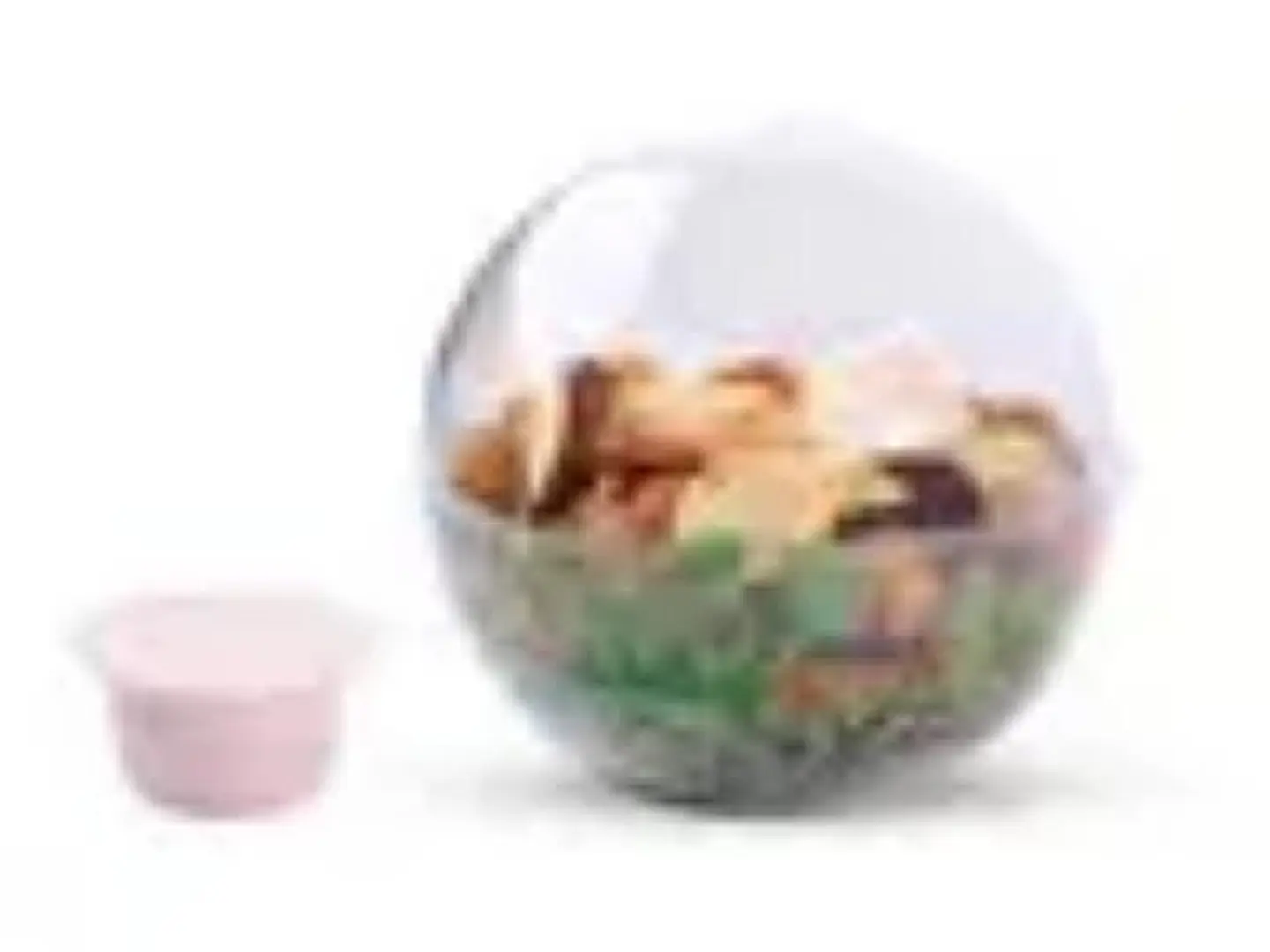 سلطة دجاج مقرمش