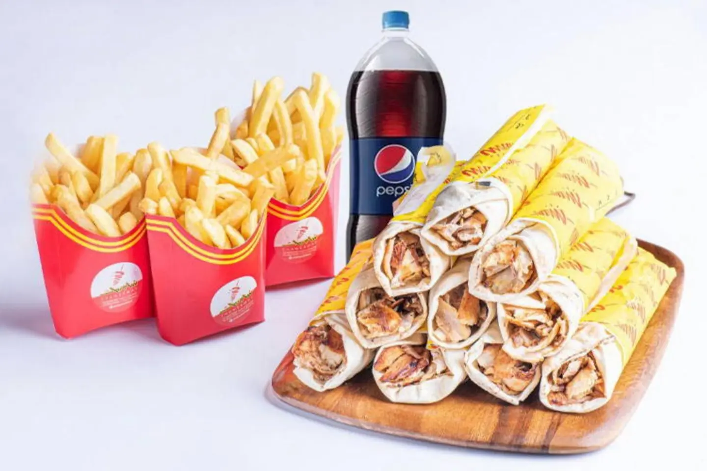 Family Shawarma Meal Large