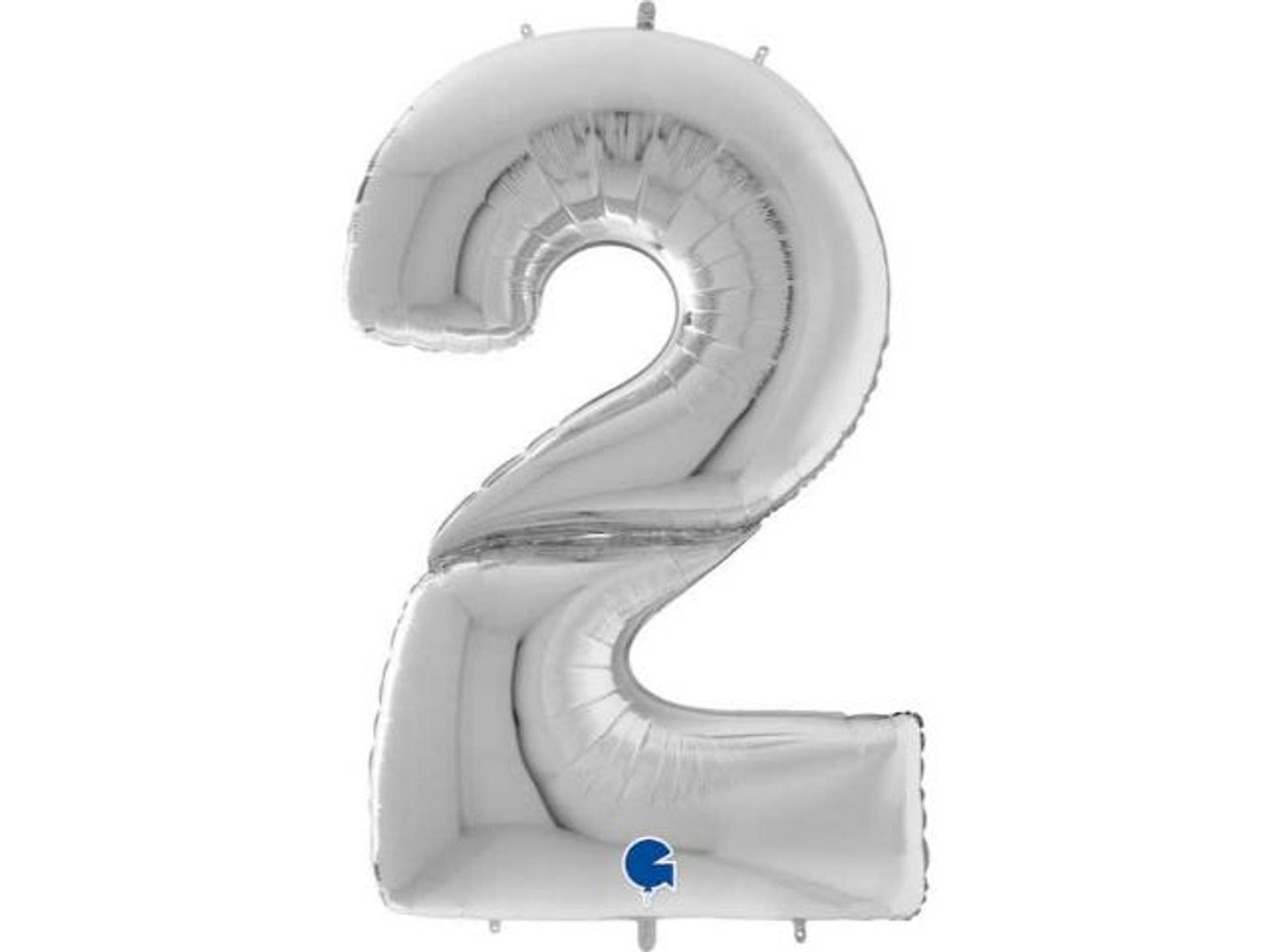 Silver 2 Helium Balloon