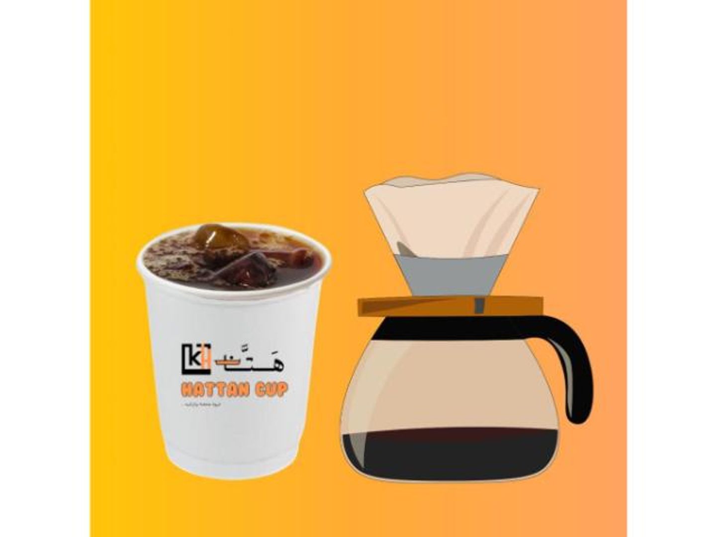قهوة مقطرة باردة
