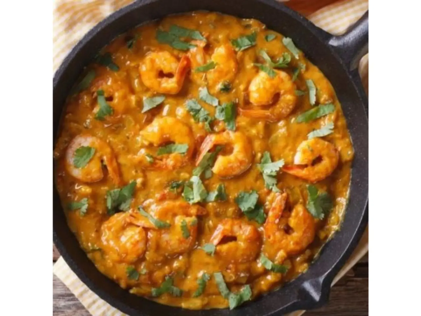 Shrimp Makhshan One Serving