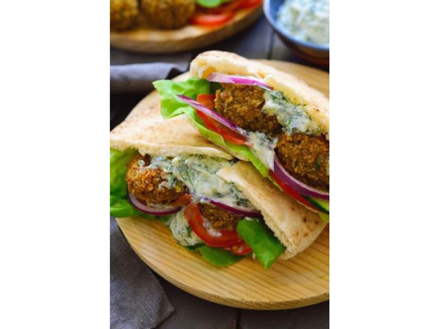 Chapati With Falafel