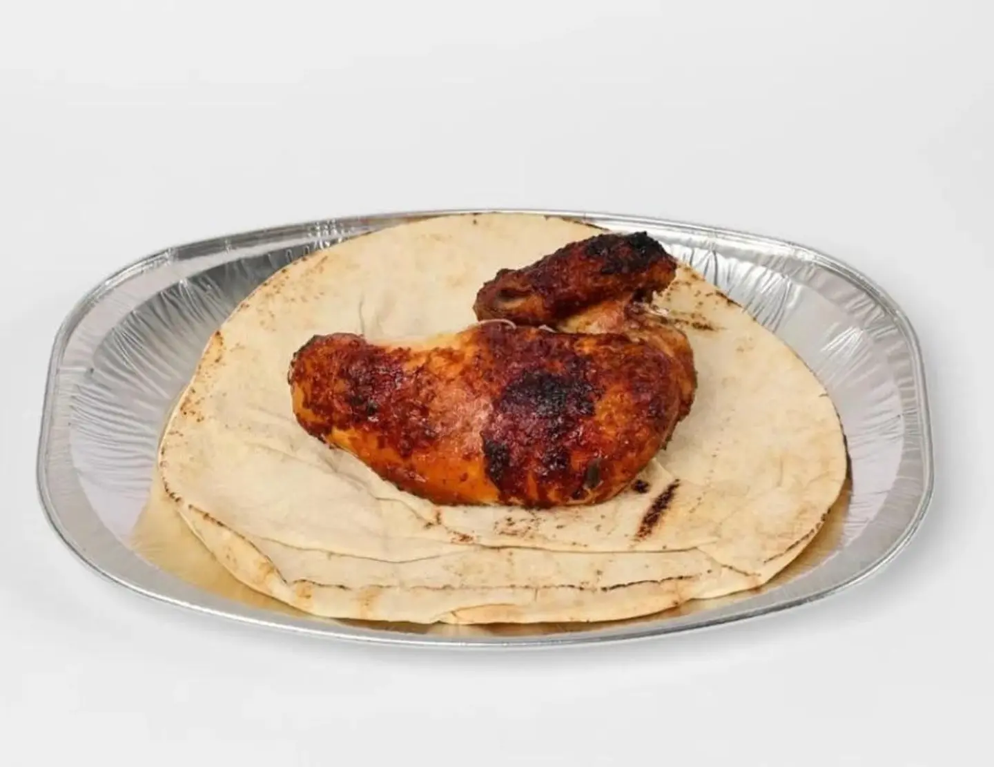 ربع دجاج محمر سادة