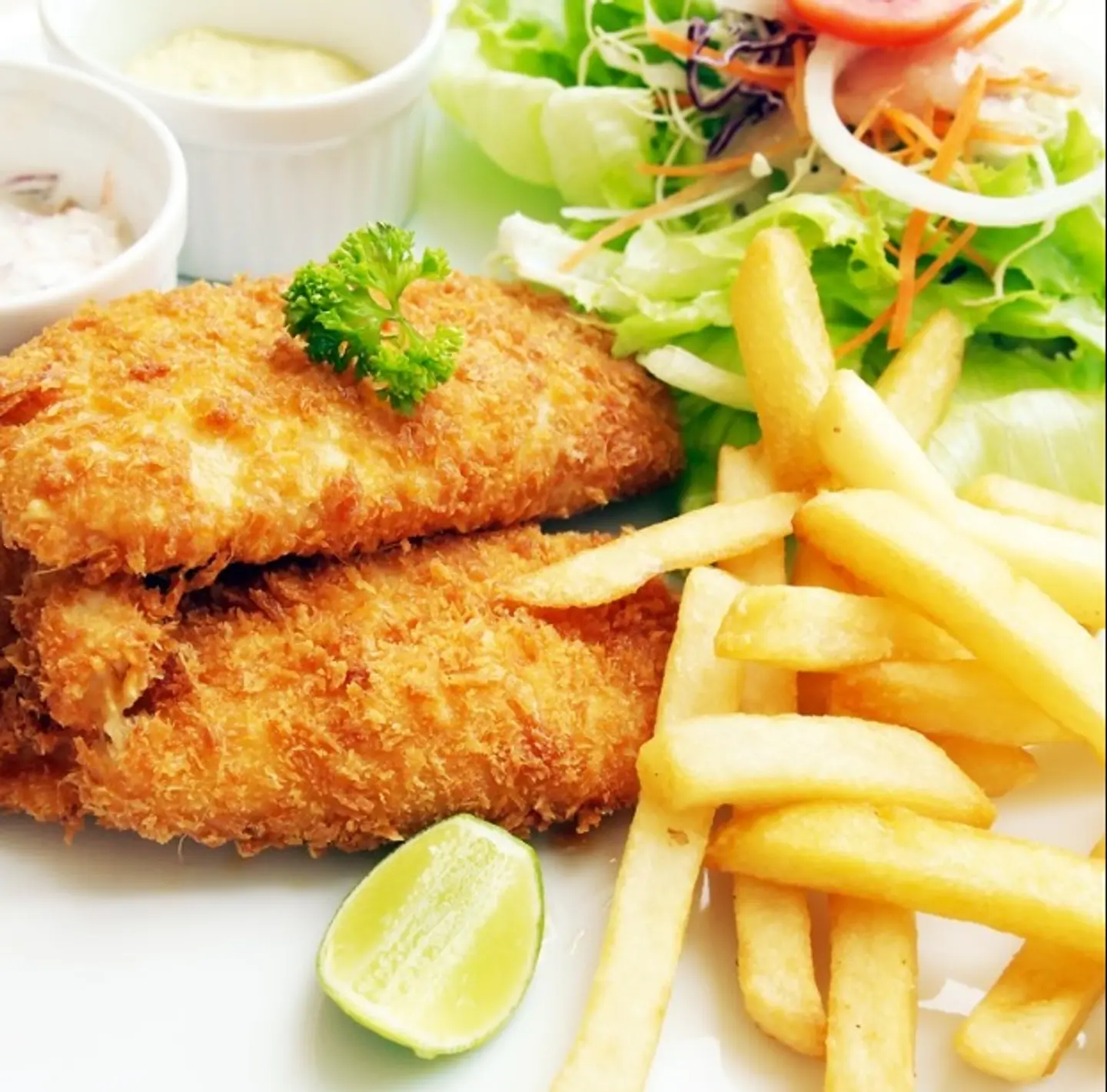 Finger Fish With Fries