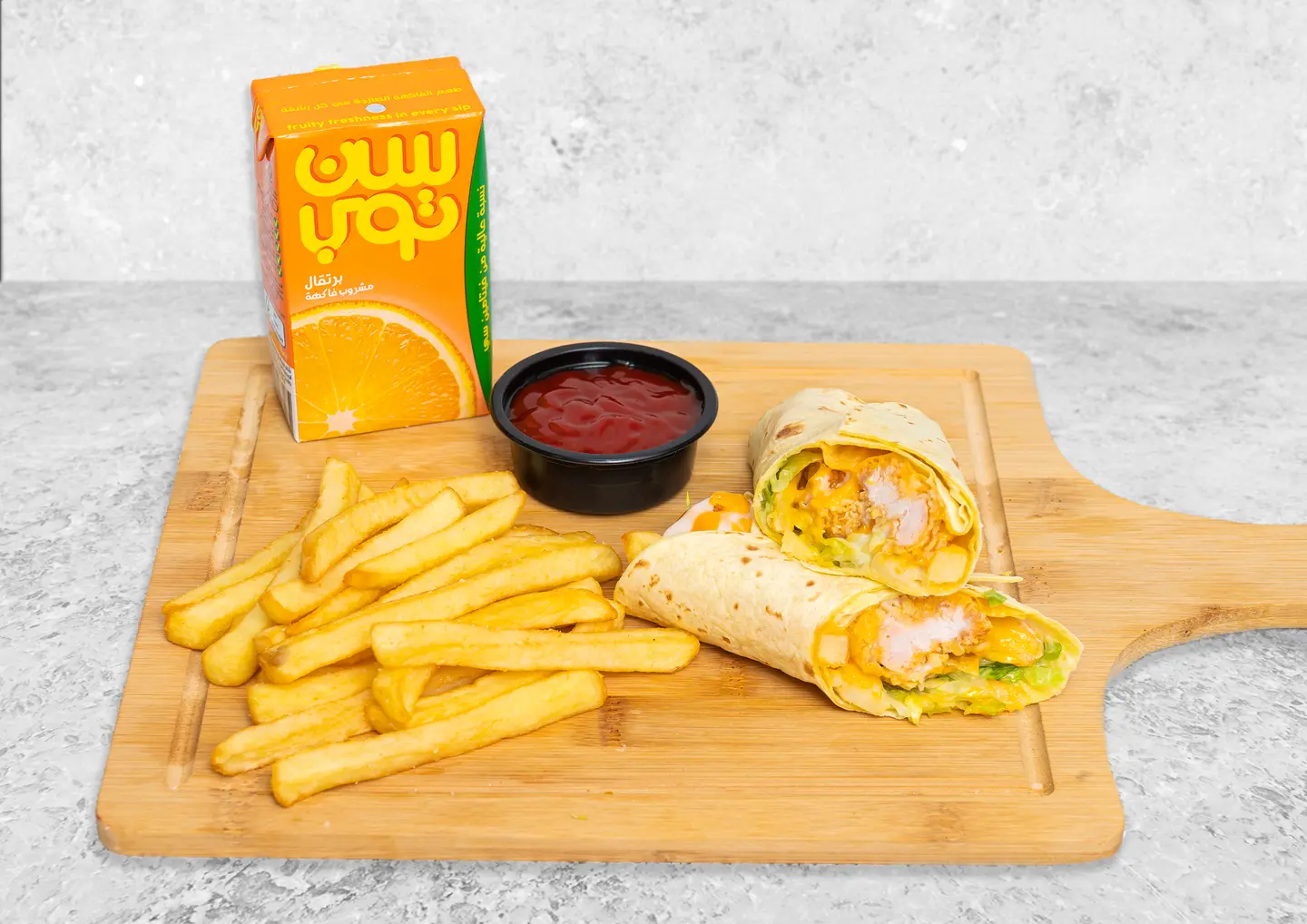 Zinger Chicken Wrap Meal