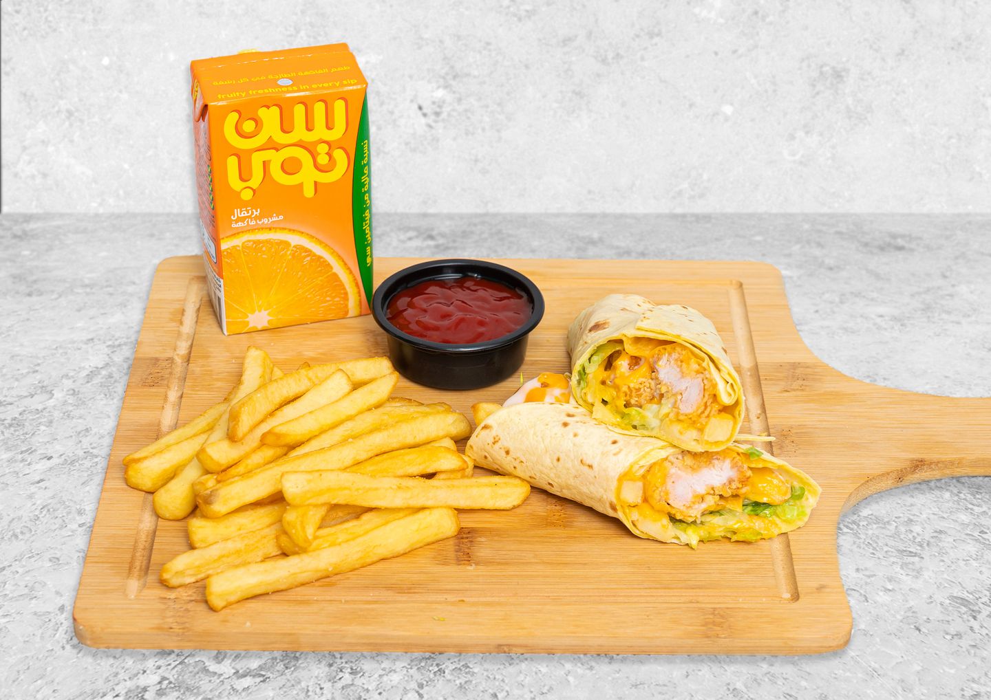 Zinger Chicken Wrap Meal