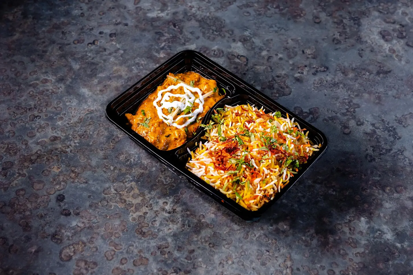Biryani Rice With Chicken Masala