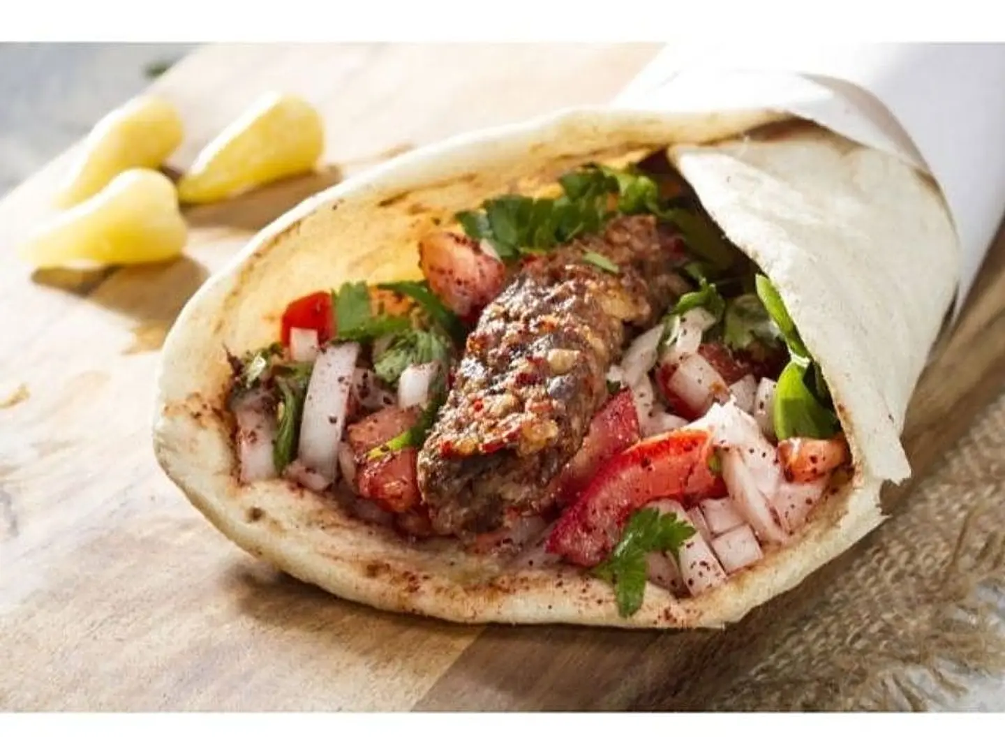 Meat Kebab Sandwich