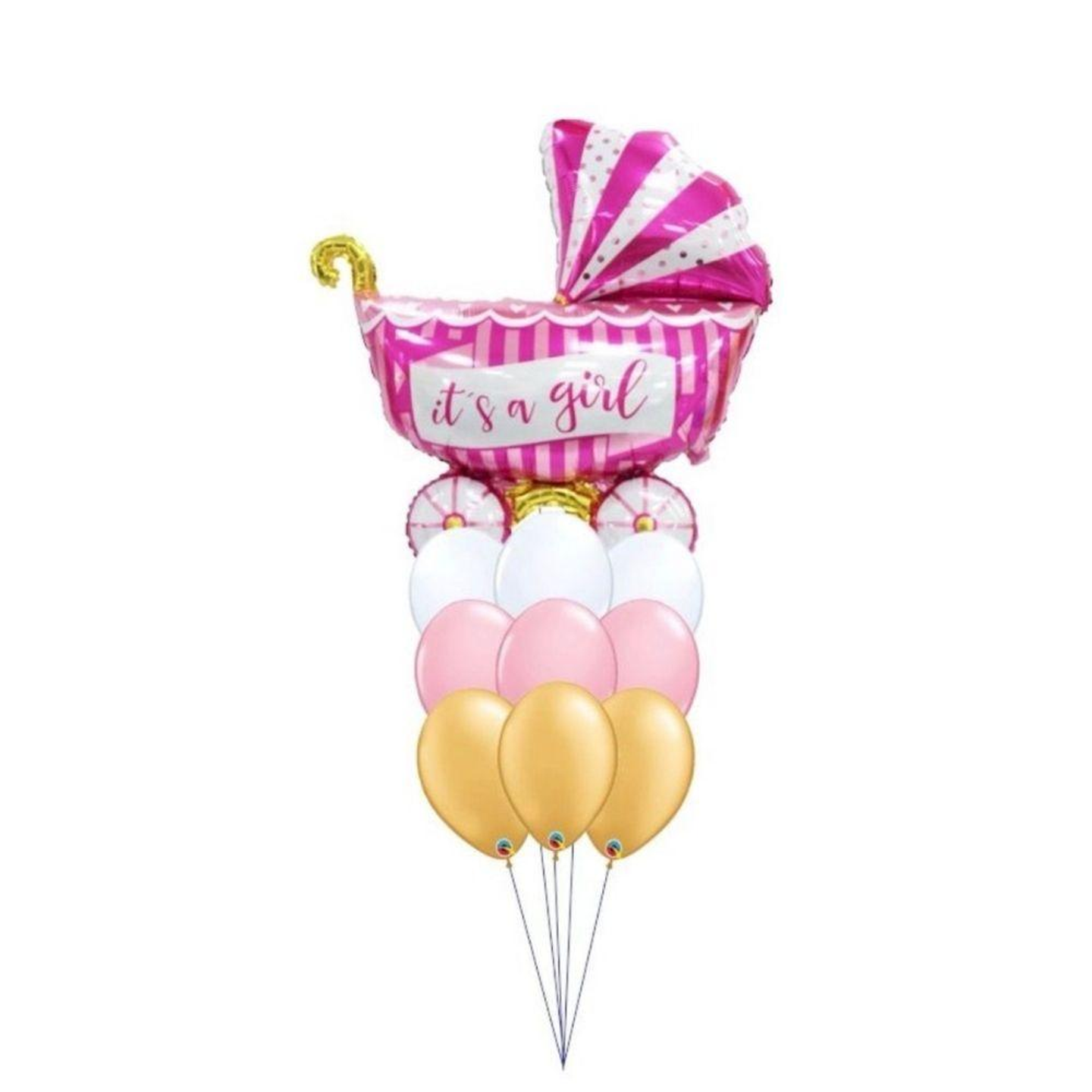 Baby Carriage Balloon Bouquet