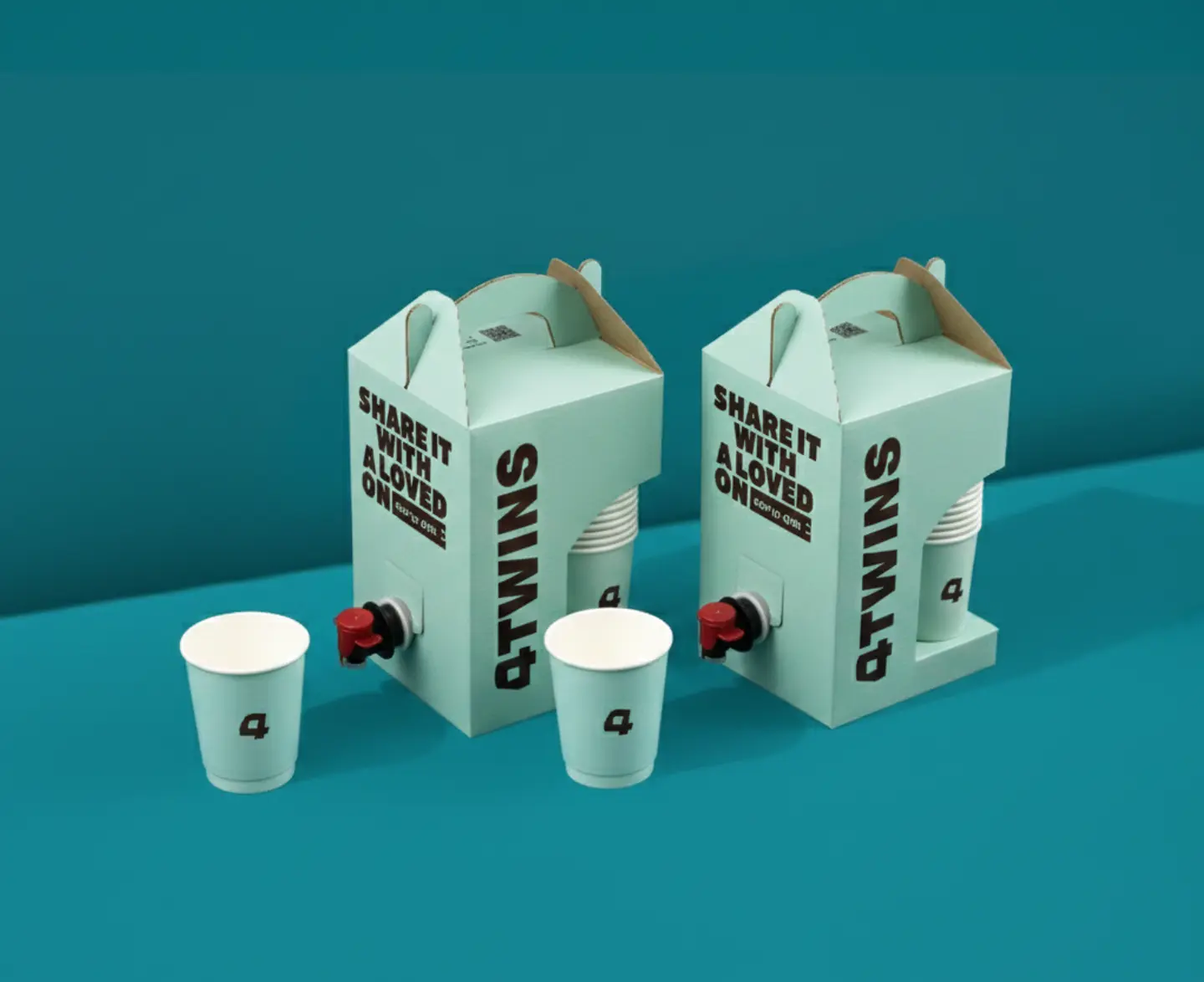 2 بوكس قهوة 1 لتر